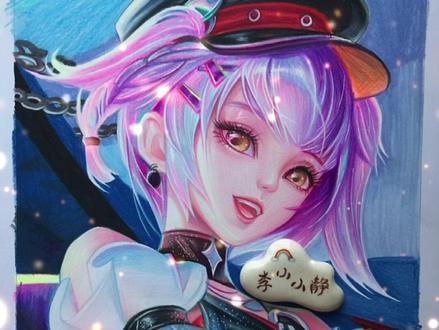 小乔太好看了5555#小乔 #音你心动 #彩铅 #手绘 #画画 #绘画 #超a双重变装 #抖音小助手