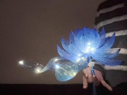 有一点仙气飘飘的灯 #diy手工制作 #灯笼 #荷花灯 #过年灯笼 #元宵节灯笼