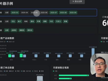 老板要的数据分析报表其实是这样的|速看速学 #干货分享 #数据分析 #飞书 #数字化转型 #办公技巧
像这样动态变化的数据看板
相信是所有老板都想要的
比Excel的设置还简单
---
在多维表格的仪表盘中
新增组件就可以看到切片器
我们选择一个数据表
再选择这张数据表的切片维度
样式布局,联动逻辑你都可以自定义
然后新增的图表组件
只要图表的数据和切片器
是源自同一张数据表
这个效果就轻松实现
接下来我们讲图表联动
只需要右上角打开图表组件的配置
找到分析这个选项
点这个配置
选中要关联的数据表
这里要注意
如果不是同一个数据表
还要增加对应关系的设置
我们来看一下效果
选择切片器的值
就可以变化下方的数
也可以选择某一张图表的数据进行联动
其他图表的数据也会着变
同样的也可以解除联动
好了,以上就是本期的全部内容
如果觉得有用
一定要分享给更多伙伴
多维表格
你只需要我一个老师