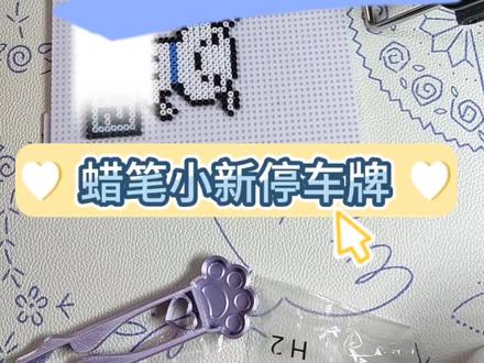 什么都可以拼#拼豆 #diy车牌