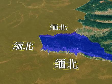 #卫星地图 #卫星地图带你看世界 #瑞丽市 三面被缅甸包围的城市。