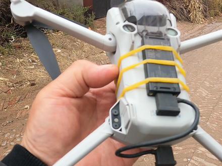 大疆mini3绑上4G模块用4G图传,拉距挑战22公里,这次去找飞机了 #大疆无人机 #无人机航拍