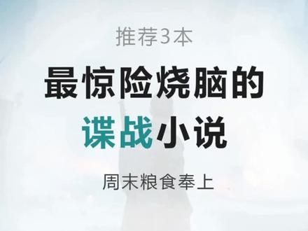 最惊险烧脑的谍战小说#小说推荐 #小说 #军事 #谍战