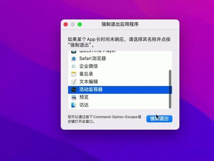 Mac电脑如何强制退出软件!#抖音搜索流量来了#Mac@抖音小助手
