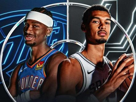 抢七来了!马刺主场大胜雷霆,裁判死活不吹了! #SGA#NBA#文班亚马#马刺 #雷霆