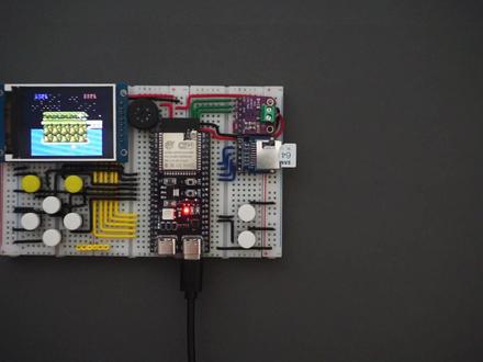 0基础手搓ESP32游戏机|新手教程 #ESP32 #FC游戏 #DIY #魂斗罗 #超级玛丽