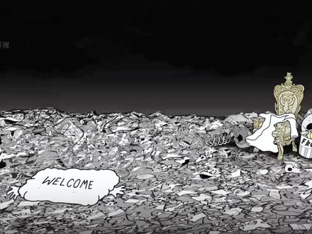 黑色讽刺动画短片,外星人赐予男子太空舞步,他保护动物 #动漫解说 #黑色讽刺 #短片动画 #太空舞步 #外星人