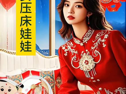 金童玉女压床娃娃一对 💕金童玉女压床娃娃,情定一生的甜蜜之选💕
传说,“金童玉女”降临新婚之榻,能为新人带来好运与幸福。这对精致的压床娃娃,便是爱与祝福的化身。
金童身着红袍,眉清目秀,笑眼盈盈,仿佛在诉说着对未来的美好期许;玉女身披霞帔,面若桃花,温婉动人,怀抱福袋,福运满溢。
他们均采用高品质毛绒面料,柔软亲肤,填充饱满,不易变形,每一处细节都精雕细琢,从面部表情到服饰纹理,无不展现着精湛工艺。
将这对金童玉女压床娃娃置于婚床之上,让他们见证爱情的甜蜜誓言,开启幸福美满的婚姻生活。不仅是婚礼的必备好物,更是一份充满仪式感的爱情珍藏,为您的新婚之喜增添一抹浓浓的传统韵味与浪漫情怀。
#金童玉女压床娃娃一对#新婚压床娃娃推荐 #备婚日常 #今天是个好日子 #超便宜超划算