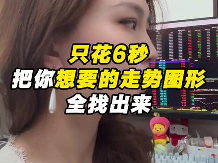 只花6秒,把你想要的走势图形全找出来! #股民 #同花顺 #股票 #金融