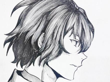 Hi,半年不见,大家还好吗?风雨应该过去了吧#临摹