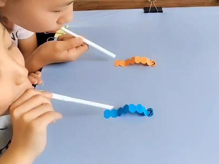 今天来折这种会跑又淘气的毛毛虫,简单详细易学的毛毛虫折纸教程#手工玩具 #折纸 #折纸玩具 #折纸教程 #幼儿手工折纸