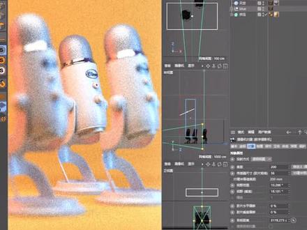 #c4d 21自带ProRenderGPU解决方案,现在变得更强了,免费的哦