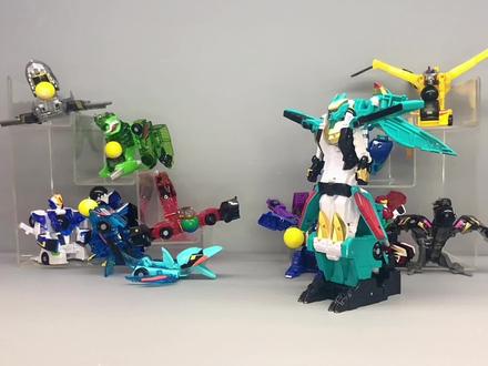 好多小伙伴狮鹫骑士不会变形,步骤对了很简单 #原创 #盟卡车神 #变形玩具