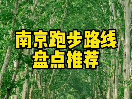 欢迎各位来江苏南京旅行,推荐一下比较全的南京跑步路线给各位朋友,希望可以帮助到大家#南京 #慢跑 #马拉松 #晨跑 #跑步治愈一切