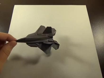 F22折纸(搬运)#纸飞机