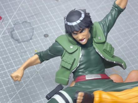 成本100!如何爆改夜凯!眼镜厂景品涂装改造#火影忍者#火影忍者手游#手办#模玩#涂装