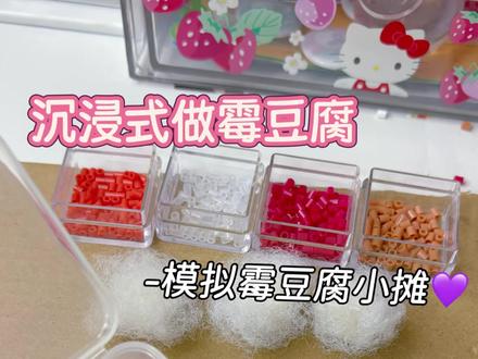 霉豆腐大赛 #沉浸式 #手工 #手工diy #亲手制作