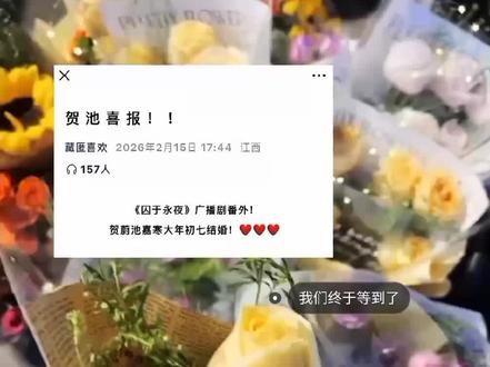 再也不用谈着奇怪的恋爱了 #贺蔚池嘉寒#贺池 #囚于永夜