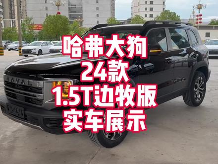 哈弗大狗24款1.5T边牧版实车展示 哈弗的诚意加配来袭 13万级别大空间SUV