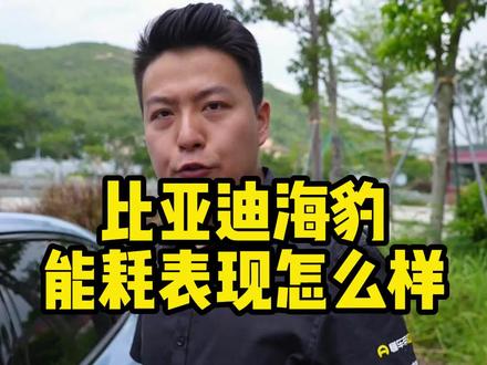 #比亚迪海豹 这个能耗表现你满意吗?#试驾