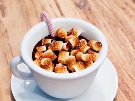 老吃家制作美味的棉花糖热可可 #涨知识#文言文科普#脑洞大开#科普动画