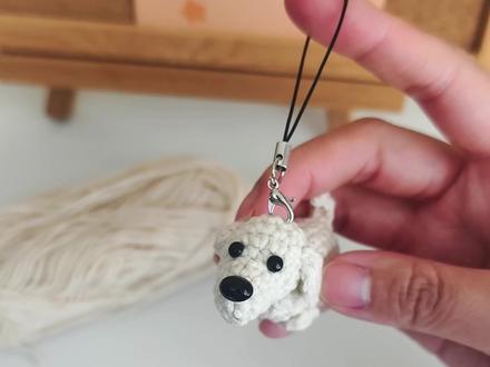小狗挂件钩织教程
乖巧可爱的小狗挂件,喜欢的赶紧动手钩起来吧!#爱生活爱编织 #毛线钩织 #小物件 #针织玩偶小挂件成品 #学会快去试试吧🔥