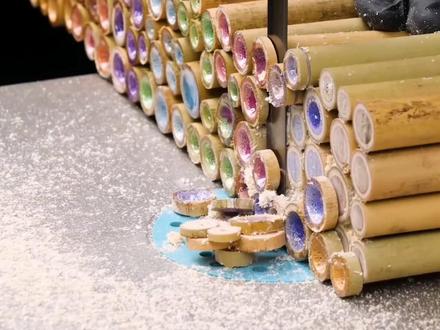 想都没有想过的创意,竹子竟然能做成台灯?而且用两种常见的材料