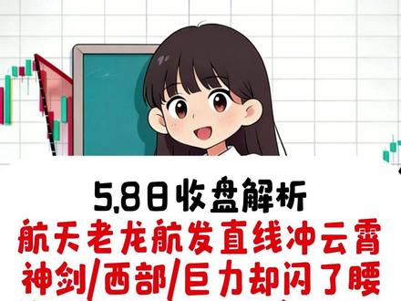 商业航天/算电协同/光通信明预案.#行情分析 #股民交流 #短线交易 #财经知识