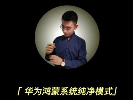 一分钟教会你如何关闭华为鸿蒙系统的纯净模式,关掉之后就可以随意安装软件啦#华为#鸿蒙系统#纯净模式