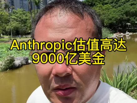 Anthropic估值高达9000亿美金
