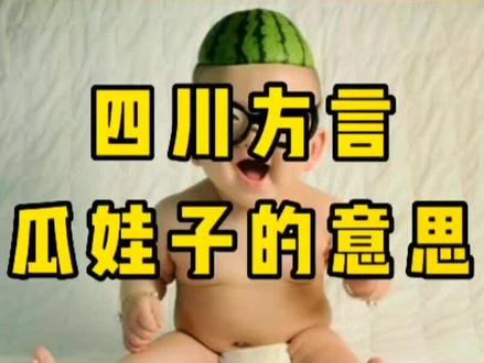 瓜娃子的意思 #四川 #四川方言 #原谅我不厚道的笑了 #搞笑 #重庆