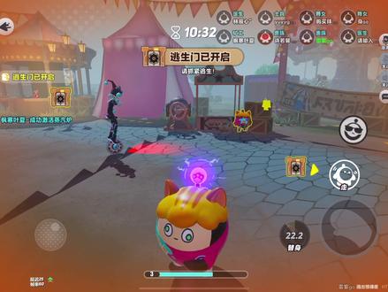 小丑哥和哑女姐 #蛋仔派对 #逃出惊魂夜