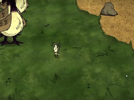 饥荒联机海洋传说:为了一个破背包杀了11只麋鹿鹅(一) #饥荒