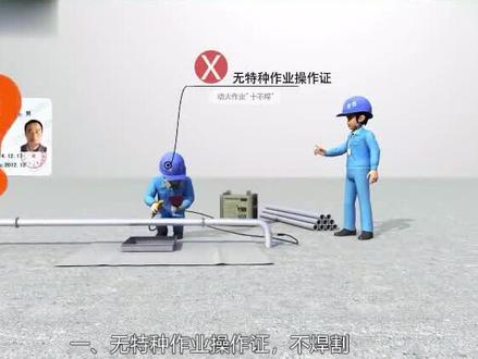 焊接与切割作业安全十不焊#焊接安全 #二保焊 #安全员