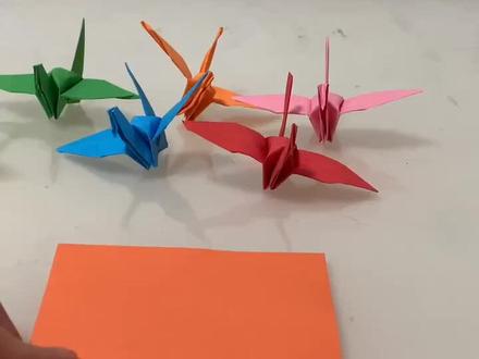 超简单折千纸鹤教程,视频超长版,一学就会##手工折纸 #折纸教程折纸控