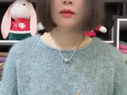 星空圆领毛衣教程 #毛衣教程