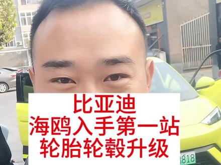 海鸥回家第一站~~~轮毂升级,开过海鸥的都知道,轮胎容易爆,防患于未然。#汽车保养与维修 #新能源汽车维修 #林州 #林州胜翔汽修
