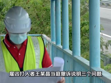 雇凶打人者王某晶当庭撤诉说明三个问题