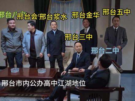 #志愿填报 邢台市各公办#高中的#江湖地位