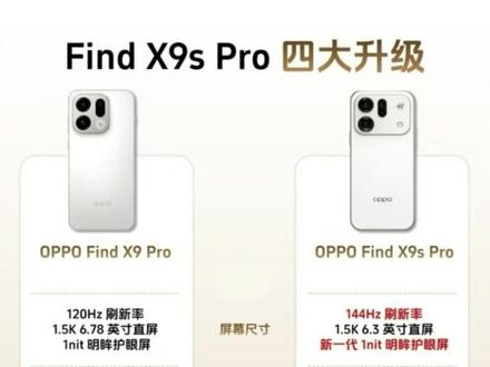 OPPO Find X9s Pro的配置是真的顶,提前预定小屏党的Dream Phone了
