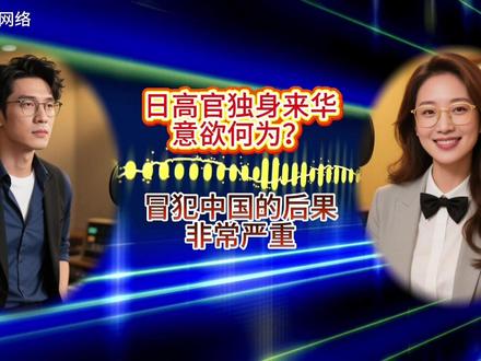 日高官独身来华,冒犯中国的后果很严重! #热点