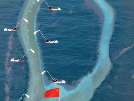 南沙群岛渚碧岛 渚碧岛隶属于海南省三沙市南沙区,是中国南沙群岛固有岛礁,由环形暗礁吹填建成,陆地面积约4.3平方公里,为南沙第二大人工岛,礁盘总面积16.1平方公里,潟湖条件优良,可停泊大型船舶 。#地图#渚碧岛#三沙市#南海#热点