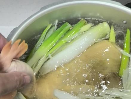 浸鸡项,靓。#白切鸡