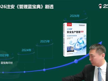 26年注安蓝宝典预售来了!!233网校注安蓝宝典的历程!!#注安 #蓝宝典 #注安考试