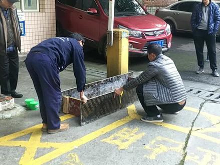 #智慧停车#车牌识别#停车收费#施工现场实拍