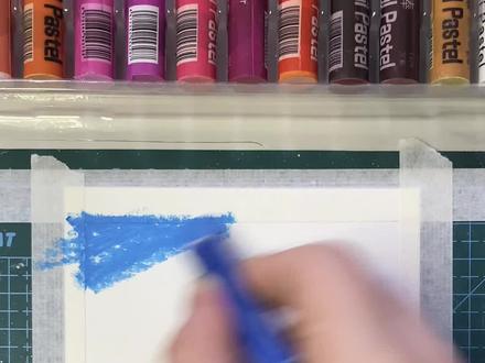 油画棒|超简单春日油菜花绘画教程|油画棒新手如何画七彩油菜花 #油画棒教程 #油画棒 #绘画教程 #零基础学画画 #油菜花