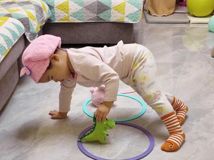 2-8岁孩子玩到停不下来的感统训练亲子早教小游戏#美好的亲子时光 #感统圈 #感统训练 #边玩边学 #早教游戏