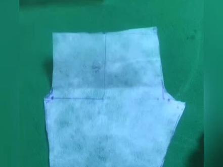 教大家一片式的家居裤也叫睡裤@毕姥姥教裁剪小号 #每晚七点半半教裁剪 #只需耍一套公式的裁剪方法 ##抖音小助