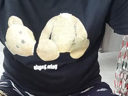 今天一张纸折的六角元宝串一下