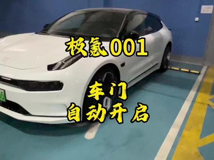 #极氪001 极氪001最有逼格的配置—自动门